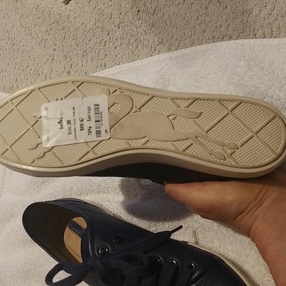 LONGCHAMP NEW BLUE SHOES  Size 38 - Picture 8 of 9